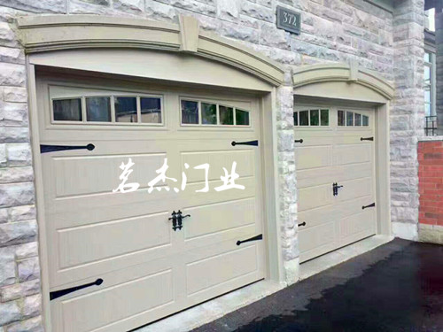门业图片-别墅车库门别墅车库门 工业折叠门 工业提升门 车库门选茗杰门业可选择图片