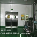 门业图片-甘肃紫金大厨房防撞自由门食堂专用不锈钢自由门食品配餐中心定制TD-M图片