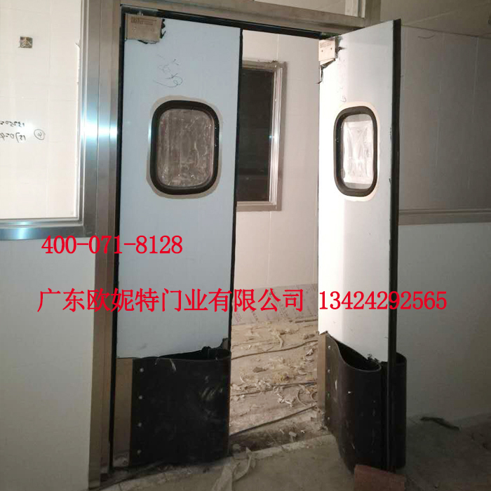 门业图片-防撞门仓库防撞自由门叉车通道门物流中心撞击门码头仓库门彩钢喷涂定制TD-M图片