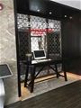 门业图片-高端办公室办公区 新中式轻奢 不锈钢雕花屏风花格 来图定制304不锈钢屏风图片