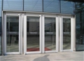 门业图片-天津东丽区安装玻璃门,专业定做有框无框玻璃门厂家100图片