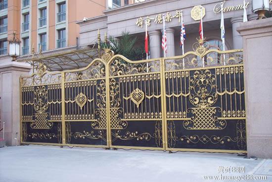 门业图片-铁艺门武清区安装铁艺围栏 铁艺大门 铝艺大门定制1423图片