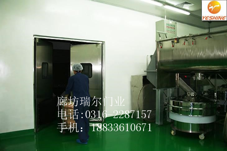 门业图片-不锈钢自由门车间防撞自由门厂家直销LJM图片