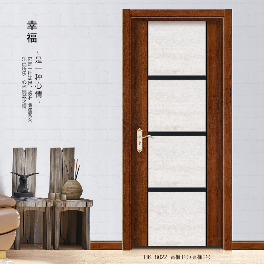门业图片-生态木门系列HK-8022香榧1号-香榧2号德式系列图片
