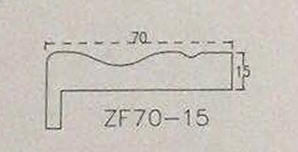 门业图片-涂泥线条产品图型ZF70-15涂泥线条图片