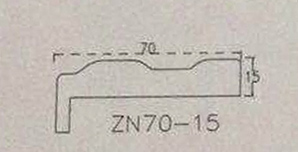 门业图片-涂泥线条产品图型ZN70-15涂泥线条图片