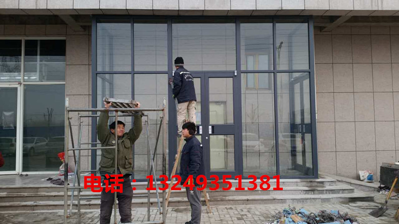 门业图片-肯德基门石家庄门斗肯德基门安装 肯德基门批发 宏亚门业1900*2400图片