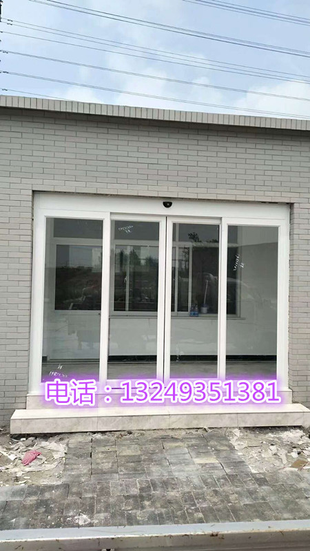 门业图片-自动门石家庄事业单位自动门 楼道自动门安装 宏远门业4000*3000图片