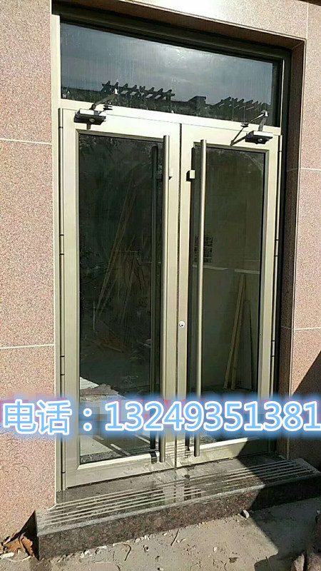 门业图片-肯德基门石家庄电泳彩色肯德基门安装 肯德基门批发 宏亚门业1900*2400图片