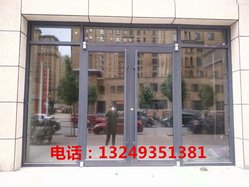 门业图片-肯德基门石家庄咖啡色肯德基门安装 肯德基门价格 宏亚门业1900*2400图片