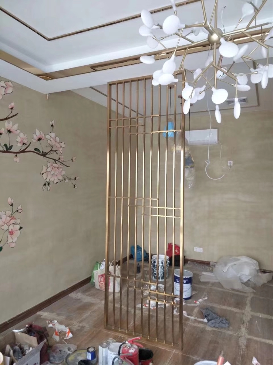 门业图片-不锈钢屏风不锈钢屏风的表面加工方法我们更专业定制图片