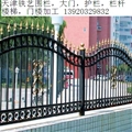 门业图片-供应天津铸铁围栏 铸铁栏杆 铁艺围栏 铁艺护栏定做图片