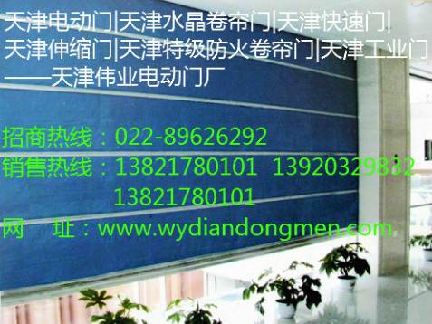 门业图片-电动门天津防火门 防火卷帘门价格_生产厂家定做图片