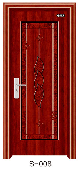 门业图片-钢木门钢木门s-008图片