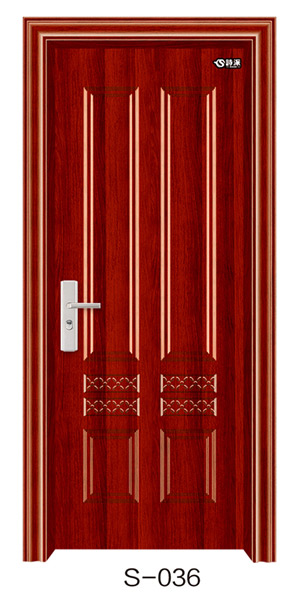 门业图片-钢木门百福系列钢木门S-036图片