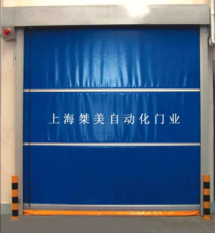 门业图片-快速门上海桀美门业供应快速门单价，快速卷门单价，快速卷帘门单价JM002图片