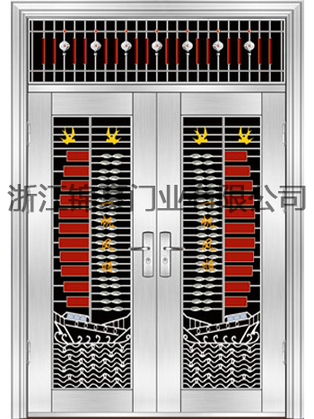 门业图片-不锈钢门JH-8005(精品花)JH-8005(精品花)图片