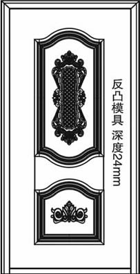 门业图片-反凸仿拼接门面XY-8310XY-8310图片