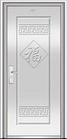 门业图片-整板压花门批发亚克力整板压花门YKL-010福临门图片