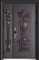 门业图片-欧式艺术防爆铸铝门TYS-8006图片