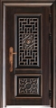 门业图片-古典拼接门中门甲级图片