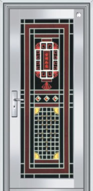 门业图片-九皇不锈钢门九皇门业不锈钢门JH-S1002(六类花)图片