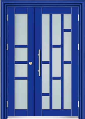 门业图片-氟碳漆楼宇门BT-2143(纳米蓝)氟碳漆BT-2143(纳米蓝)氟碳漆图片