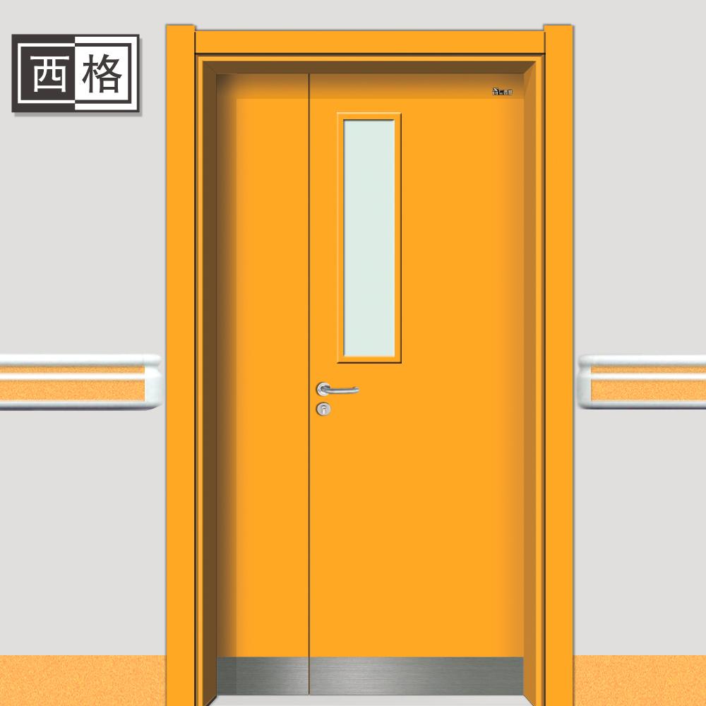 门业图片-医院门医院门十大品牌 医院专用门 通过ISO认证Y-ZM204图片