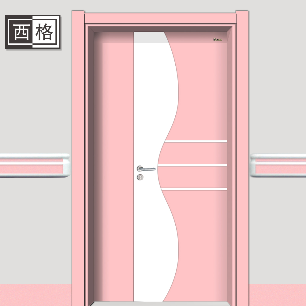 门业图片-医用门中国医院门前三强Y-ZM212粉红图片