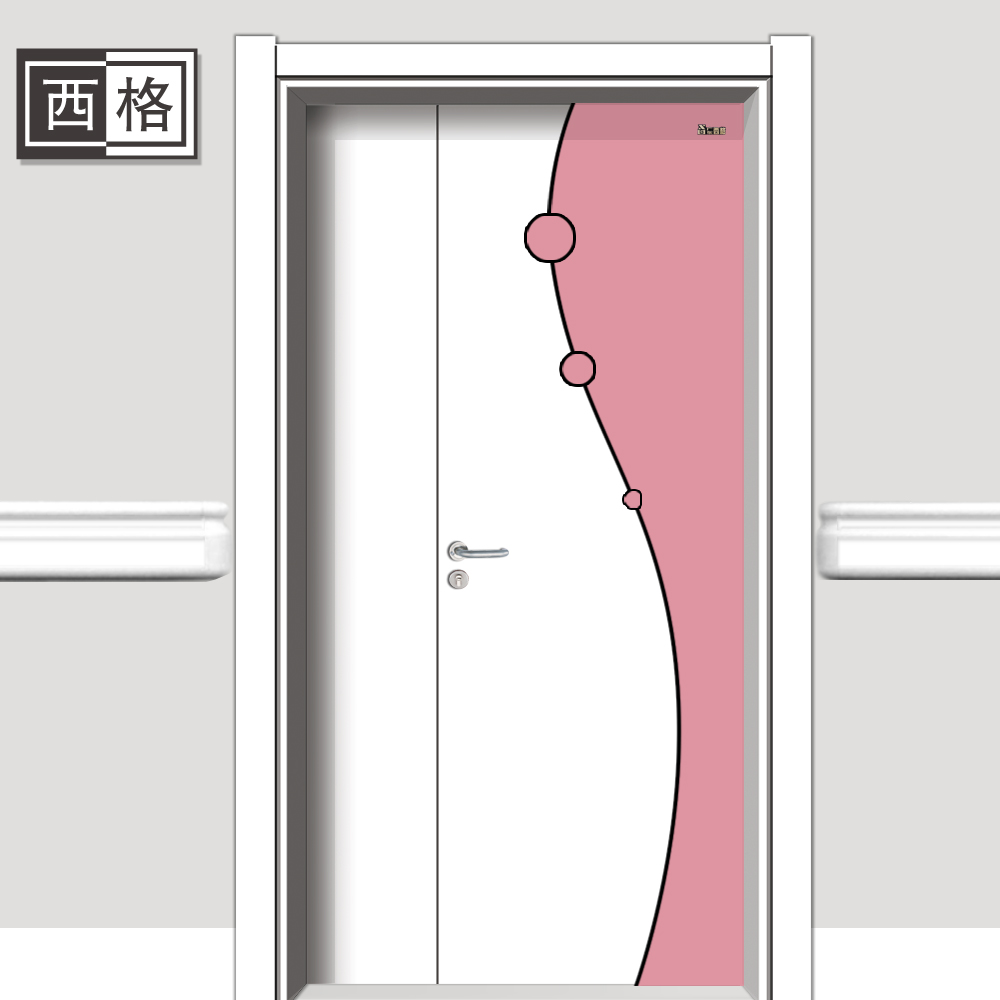门业图片-医院门供应质优实惠的　医院门　医院木门　支持混批Y-ZM213图片
