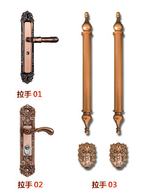 门业图片-门头/门柱/气窗/拉手系列可选拉手拉手图片