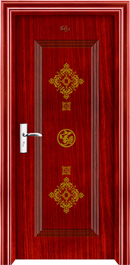门业图片-室内钢木门室内钢木门YZG-120图片