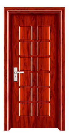 门业图片-实木复合门实木复合门YZG-8037图片