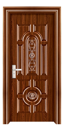 门业图片-实木复合门实木复合门YZG-8055图片