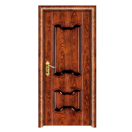 门业图片-钢木室内门系列QJ-019(花梨木）QJ-019(花梨木）图片