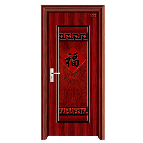 门业图片-钢木室内门系列QJ-8065 红拼木QJ-8065 红拼木图片