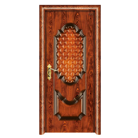 门业图片-钢木室内门系列QJ-017（花梨木）QJ-017（花梨木）图片