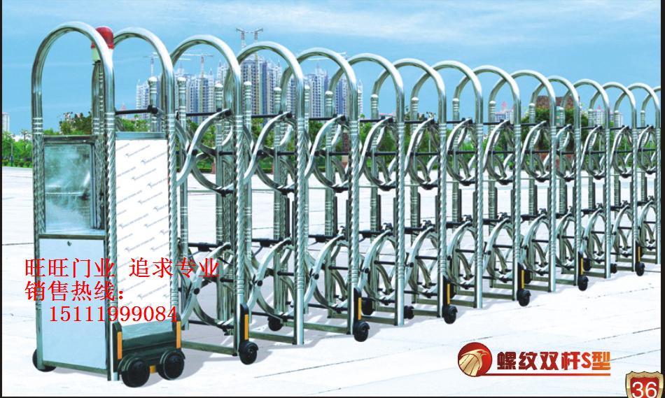 门业图片-交通设施1重庆市电动伸缩门厂家，道闸厂家，重庆市感应门厂家销售A23图片