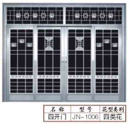 门业图片-双开门四开门JN-1006图片