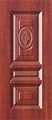 门业图片-东北优质钢木门2118韩国花梨图片