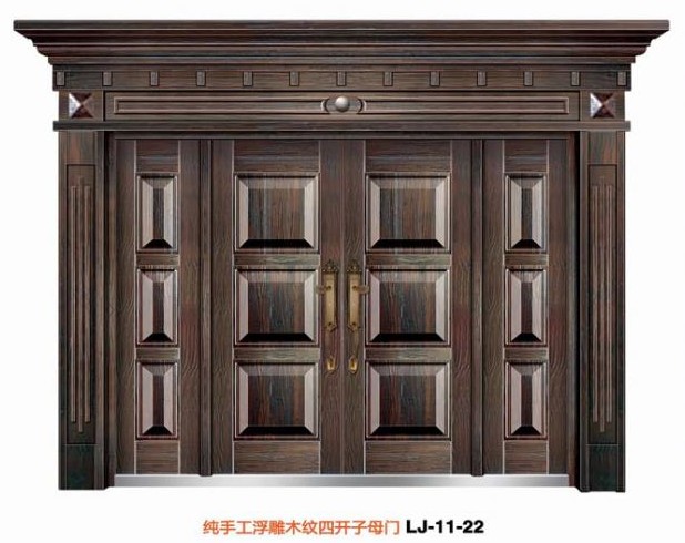 门业图片-纯手工浮雕木豪华双开门纯手工浮雕木豪华双开门纯手工浮雕木豪华双开门图片