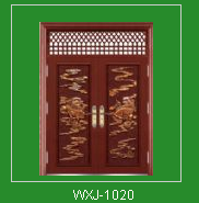 门业图片-深拉伸钢木门WXJ-1020WXJ-1020图片
