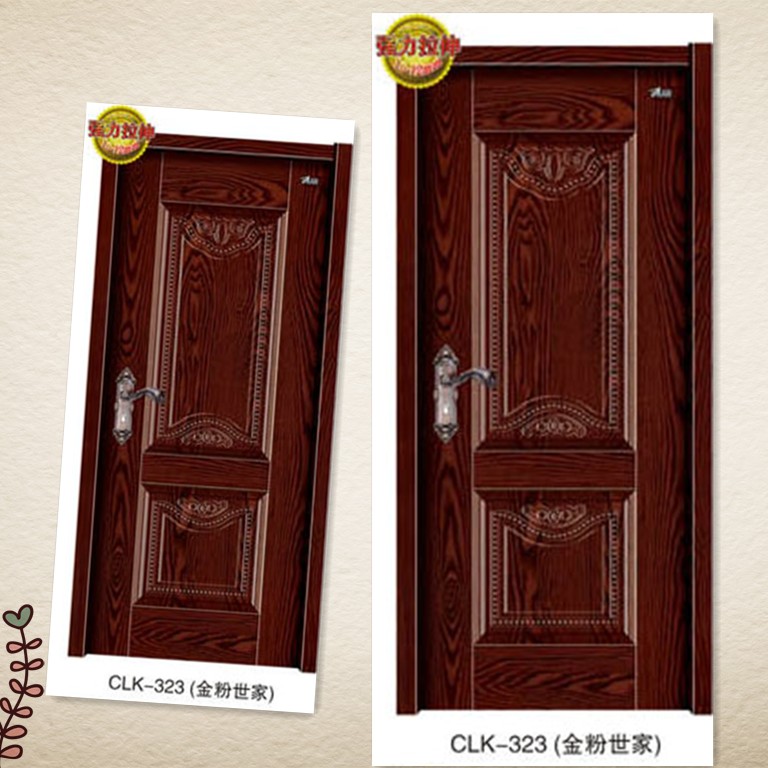 门业图片-深拉伸实木门系列诚灵凯深拉伸系列木门CLK-323图片