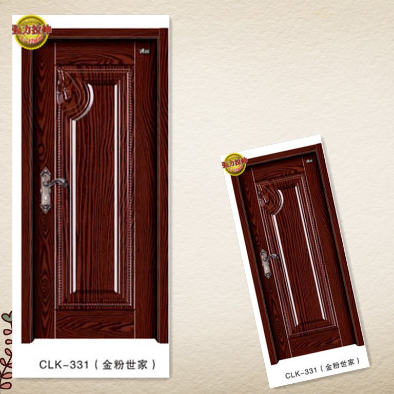 门业图片-深拉伸实木门系列诚灵凯深拉伸系列木门CLK-331图片