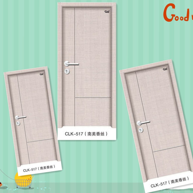 门业图片-美斯特工艺木门系列美斯特工艺木门CLK-517图片