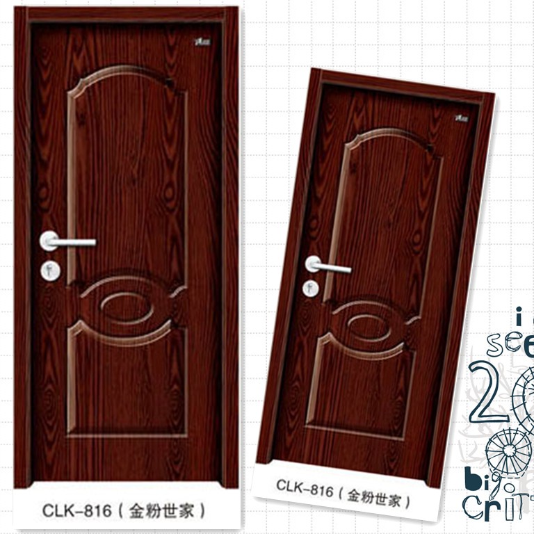 门业图片-环保强化室内门诚灵凯环保强化室内门 CLK-816CLK-816金粉世家图片