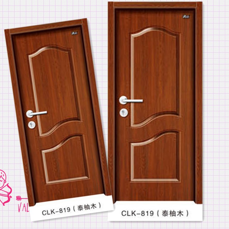 门业图片-环保强化室内门诚灵凯环保强化室内门 CLK-819CLK-819泰柚木图片