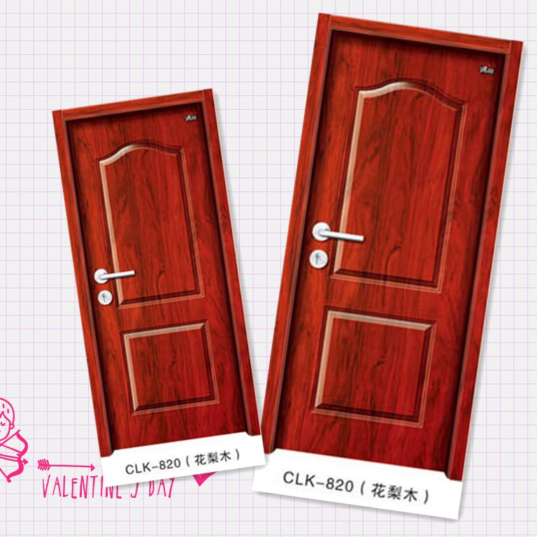 门业图片-环保强化室内门诚灵凯环保强化室内门 CLK-820CLK-820花梨木图片